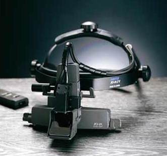 Офтальмоскоп бинокулярный непрямой IO-aTV для узкого зрачка с встроенной видеокамерой